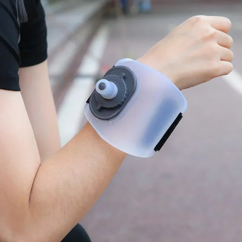 Sports Wrist Water Bottle – Hands-Free Hydration Bottle for Cycling, Running, Hiking & Outdoor Activities
