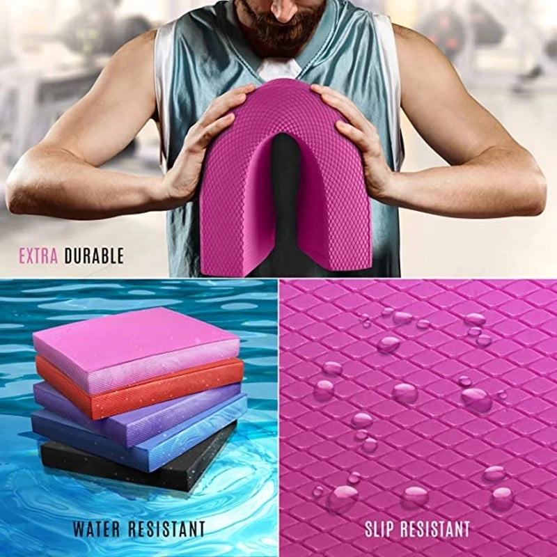 TPE Balance Pad – Soft Foam Balance Cushion for Yoga, Pilates, Fitness, Core & Stability Training