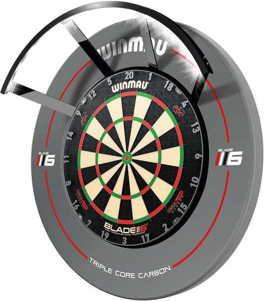 WINMAU Polaris Dartboard Light – 120° LED Lighting System with Magnetic Attachment