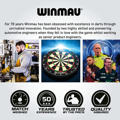 WINMAU Polaris Dartboard Light – 120° LED Lighting System with Magnetic Attachment