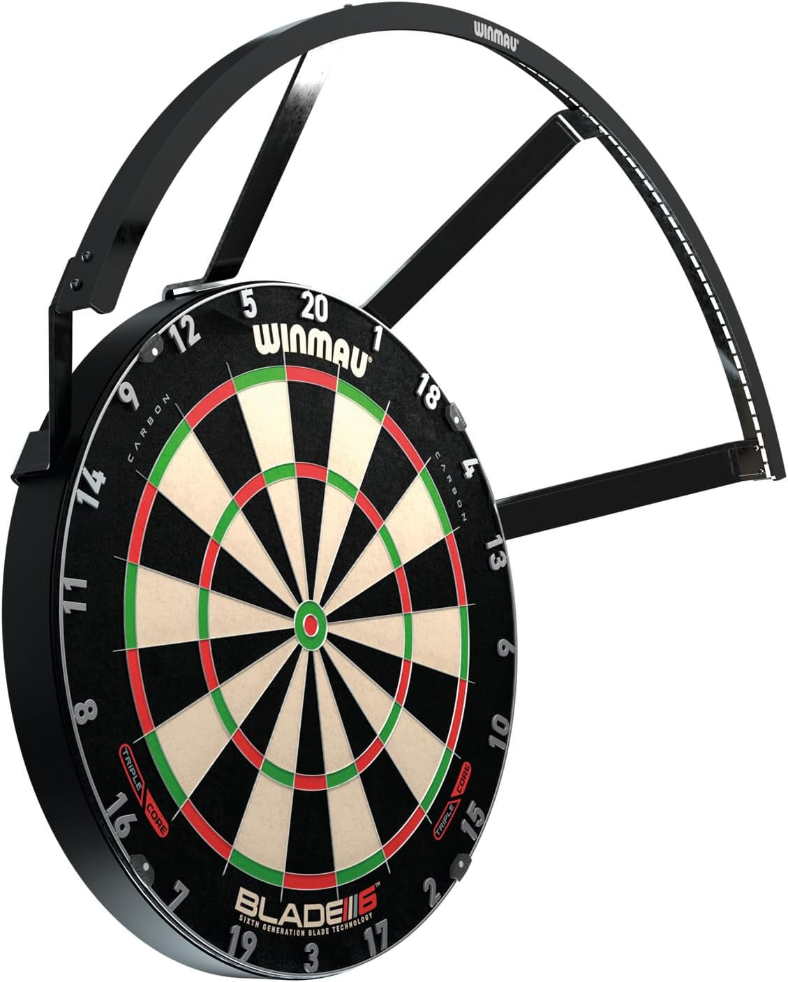 WINMAU Polaris Dartboard Light – 120° LED Lighting System with Magnetic Attachment