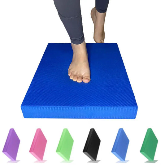TPE Balance Pad – Soft Foam Balance Cushion for Yoga, Pilates, Fitness, Core & Stability Training
