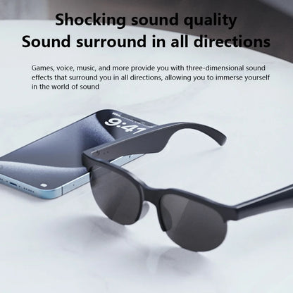 Smart AI Glasses – Bluetooth Audio, Translation & Voice Recording Sunglasses for Men & Women