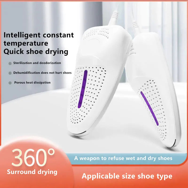 Shoe Dryer – Portable Fast-Heating Boot Dryer with Deodorising Function