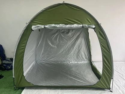 Portable Bicycle Storage Tent – Foldable Outdoor Bike Shelter with Large Storage Space