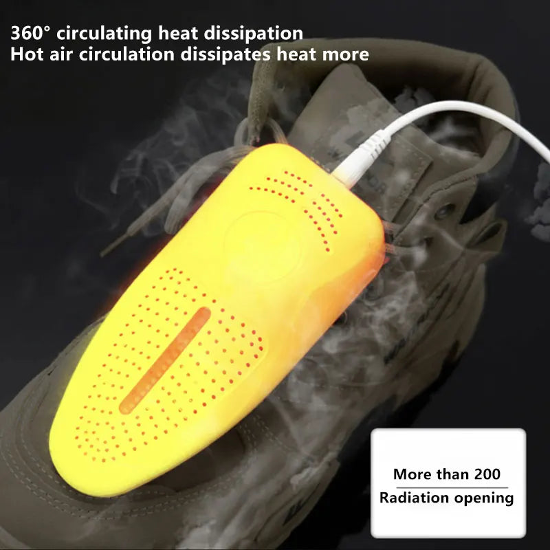 Shoe Dryer – Portable Fast-Heating Boot Dryer with Deodorising Function