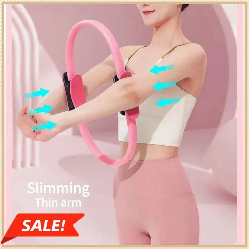 Pilates Magic Ring – Resistance Fitness Circle for Core, Legs, Thighs & Full-Body Workouts