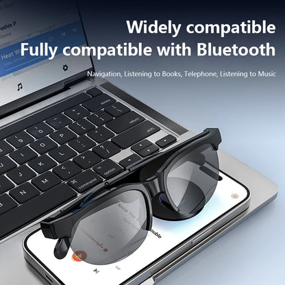 Smart AI Glasses – Bluetooth Audio, Translation & Voice Recording Sunglasses for Men & Women
