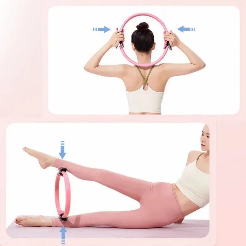 Pilates Magic Ring – Resistance Fitness Circle for Core, Legs, Thighs & Full-Body Workouts