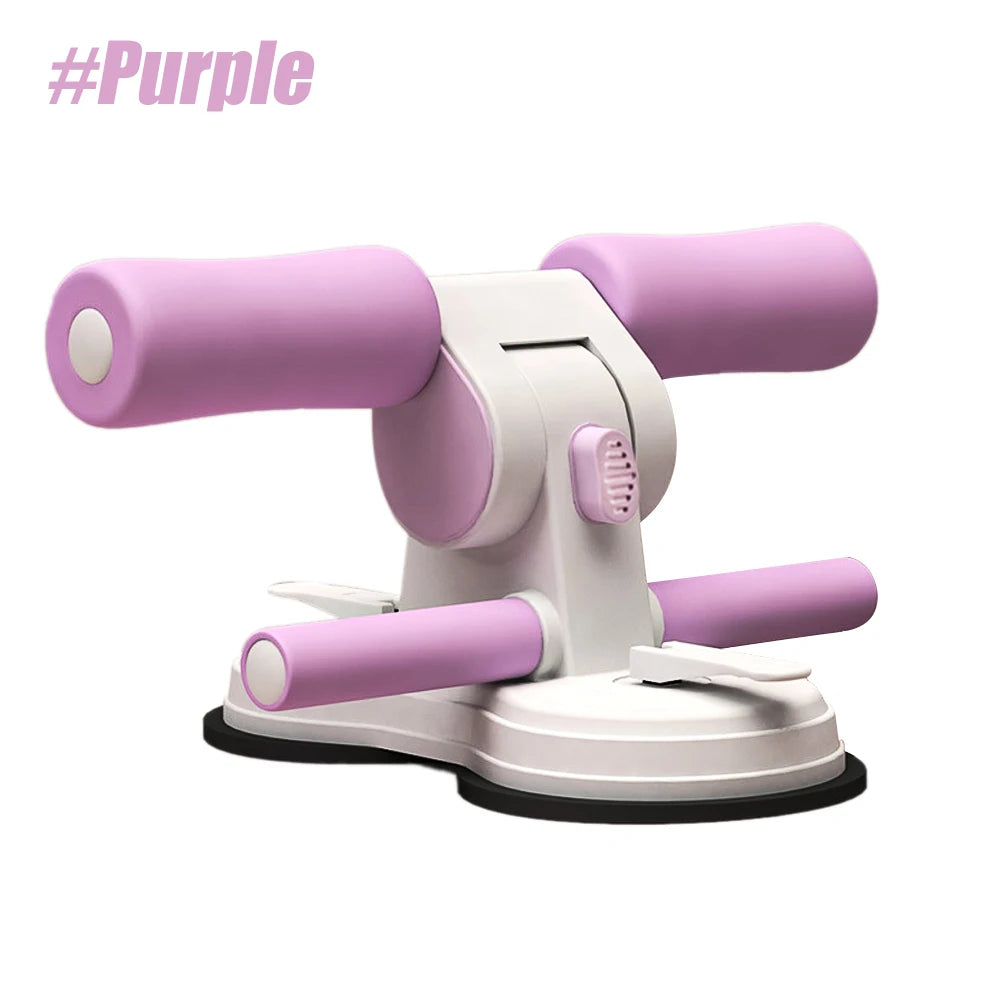 Adjustable Sit-Up Assistant – Dual Suction Cup Foot Anchor for Home Ab & Core Workouts