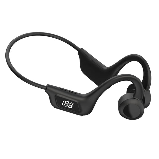 Wireless Bone Conduction Sports Headphones – Bluetooth Earphones with Microphone for Running, Swimming & Fitness