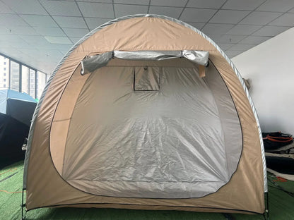 Portable Bicycle Storage Tent – Foldable Outdoor Bike Shelter with Large Storage Space