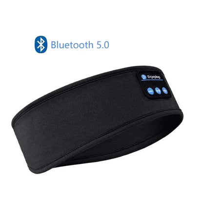 Bluetooth 5.0 Wireless Sports & Sleep Headband Headphones – Soft Elastic Music Headband & Eye Mask  I prefer this response