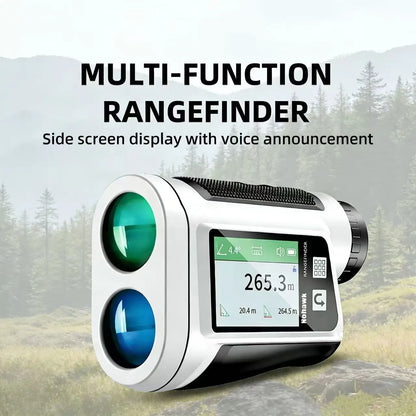 REVASRI 600-Yard Golf Rangefinder – Laser Range Finder with Slope Compensation, Flag Lock & Vibration
