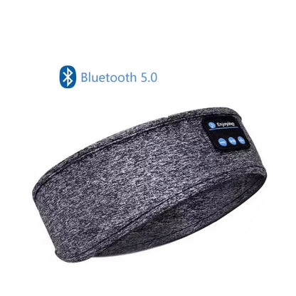 Bluetooth 5.0 Wireless Sports & Sleep Headband Headphones – Soft Elastic Music Headband & Eye Mask  I prefer this response