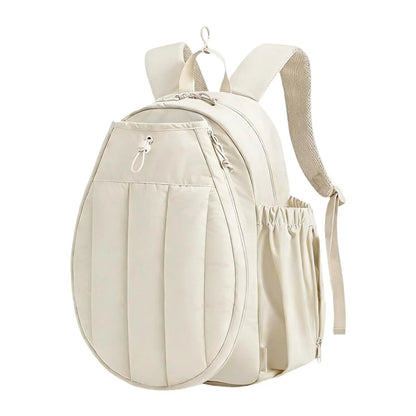Waterproof Tennis Racket Bag, Large-Capacity Sports Carry Bag with Multiple Compartments, for Tennis, Gym & School