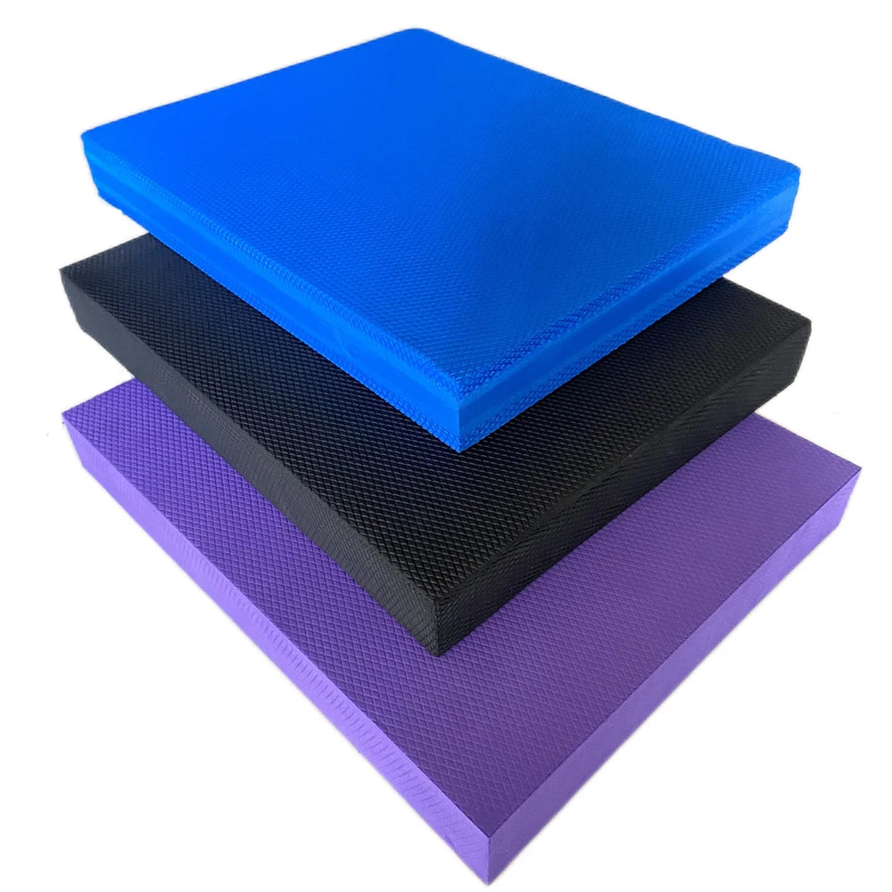 TPE Balance Pad – Soft Foam Balance Cushion for Yoga, Pilates, Fitness, Core & Stability Training