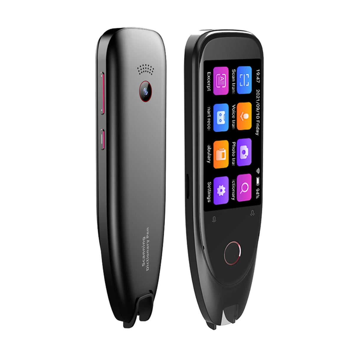 BOELEO S50 Translation Pen Scanner – 3″ Touchscreen Language Translator & Text Scanner, 112 Languages